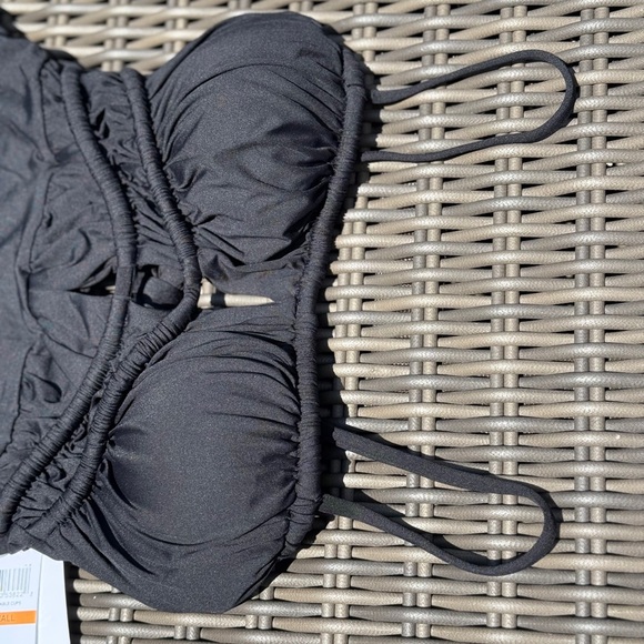 Becca Black One Piece Swimsuit - Size S - NWT - Picture 8 of 16